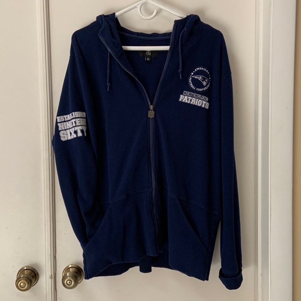 ProLine Hooded Patriots Sweatshirt
